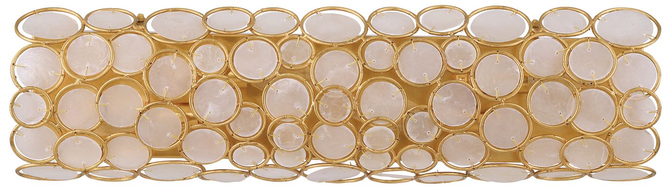 Image 2 Crystorama Palla 24'' Antique Gold Bathroom Vanity more views