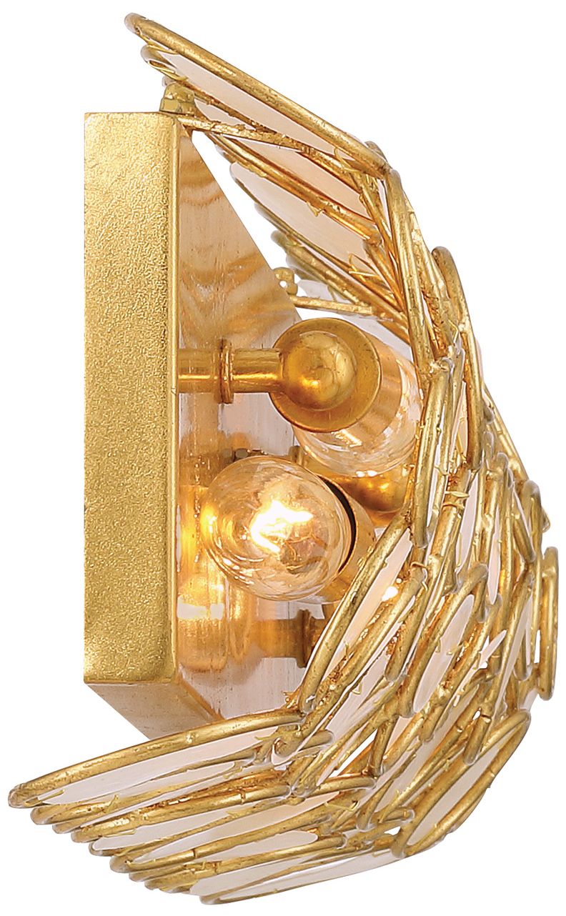 Image 4 Crystorama Palla 24'' Antique Gold Bathroom Vanity more views