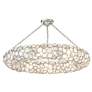 2_Crystorama Palla 32"W Antique Silver Ceiling Light