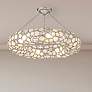 5_Crystorama Palla 6 Light Antique Silver Semi Flush Mount more views