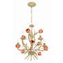 4_Crystorama Paris Flea Market 19" Wide Tulip Flower Chandelier more views