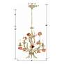 7_Crystorama Paris Flea Market 19" Wide Tulip Flower Chandelier more views