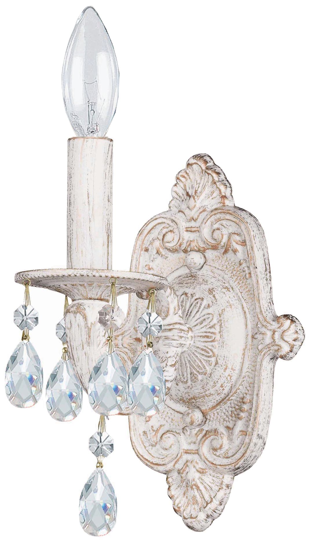 Crystorama Paris Market White Collection