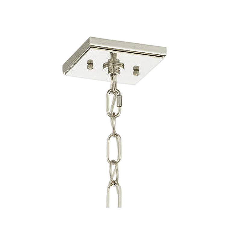 Image 5 Crystorama Paxton 16"W Polished Nickel 4-Light Chandelier more views