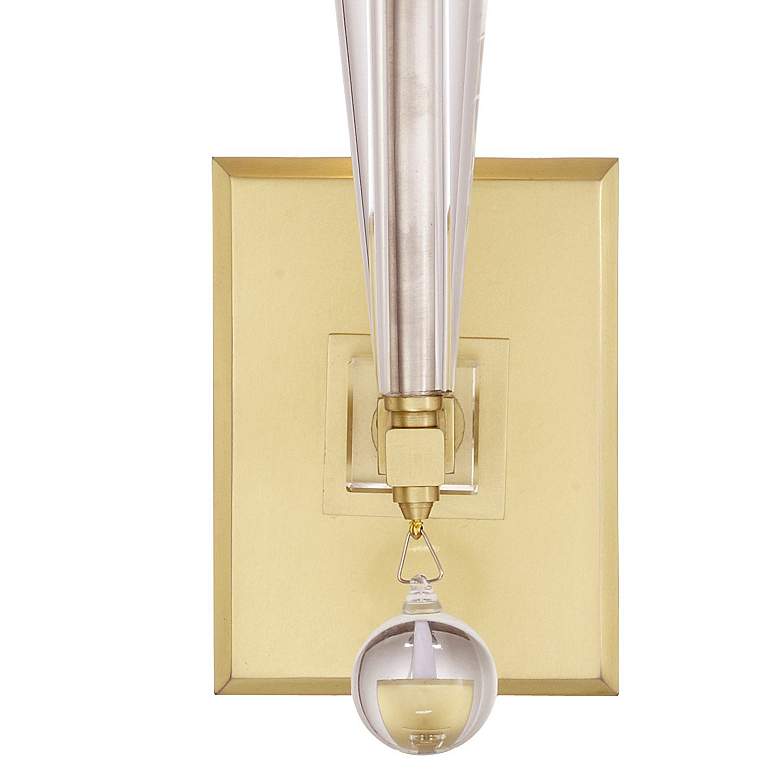 Image 3 Crystorama Paxton 17" High Antique Gold Metal Wall Sconce more views