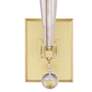 Thumbnail3 of Crystorama Paxton 17" High Antique Gold Metal Wall Sconce more views
