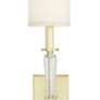 Thumbnail4 of Crystorama Paxton 17" High Antique Gold Metal Wall Sconce more views
