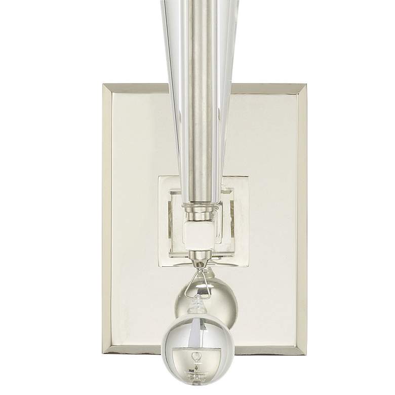 Image 3 Crystorama Paxton 17" High Nickel Sconce more views