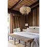 6_Crystorama Poppy 26 1/2"W Forged Bronze 6-Light Chandelier more views