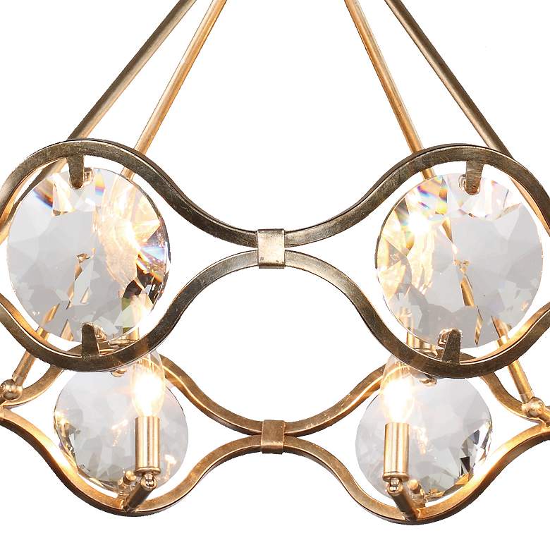 Image 5 Crystorama Quincy 29 1/2" Wide Distressed Twilight 8-Light Chandelier more views
