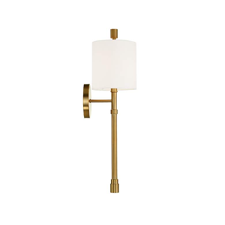 Image 4 Crystorama Rachel 22" High Vibrant Gold Wall Sconce more views