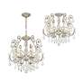2_Crystorama Regis 20" Wide Olde Silver 6-Light Ceiling Light more views