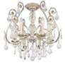 3_Crystorama Regis 20" Wide Olde Silver 6-Light Ceiling Light more views