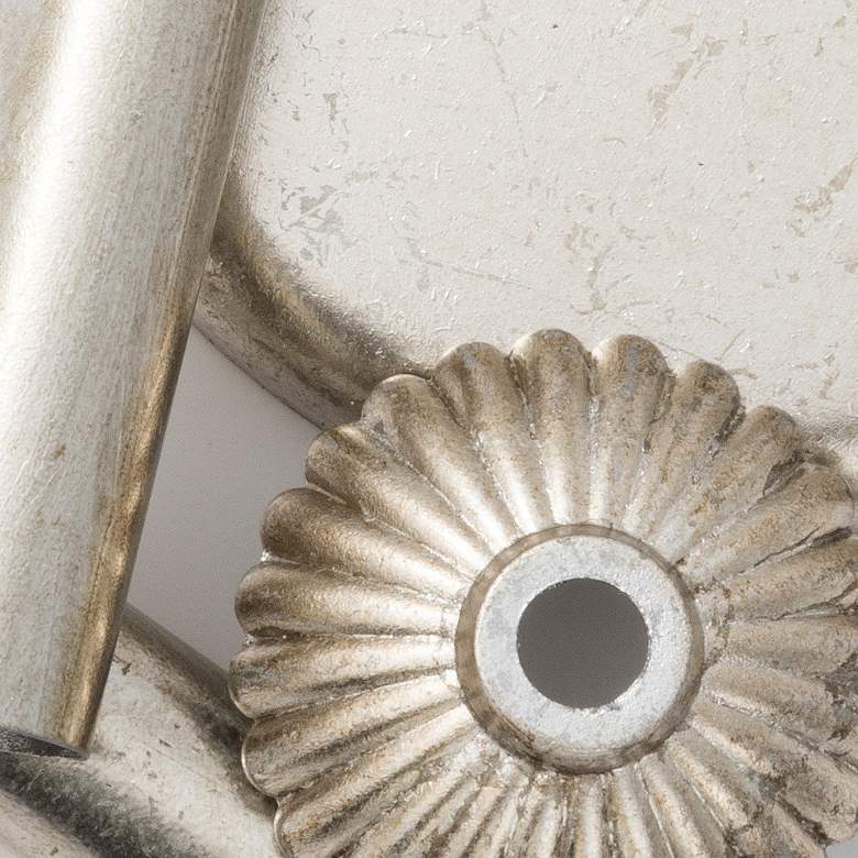 Image 6 Crystorama Regis Collection Silver 20" Wide Ceiling Light more views