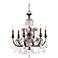 Crystorama Regis English Bronze 26" Wide Chandelier