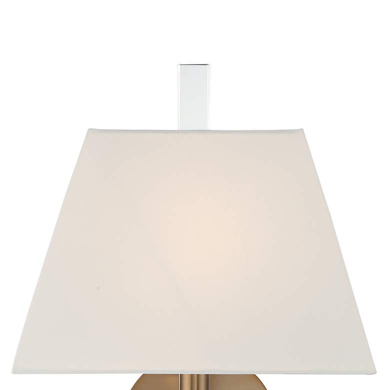 Image 3 Crystorama Renee 21 3/4" High Aged Brass Wall Sconce more views