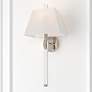 1_Crystorama Renee 21 3/4" High Polished Nickel Wall Sconce