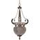 Crystorama Roosevelt Collection Patina19" Wide Pendant Light