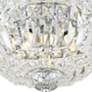 Thumbnail3 of Crystorama Roslyn 10" Wide Chrome Crystal Ceiling Light more views