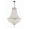 Crystorama Roslyn 28" Wide Polished Chrome Chandelier