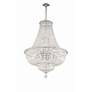 4_Crystorama Roslyn 28" Wide Polished Chrome Chandelier more views