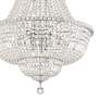 5_Crystorama Roslyn 28" Wide Polished Chrome Chandelier more views