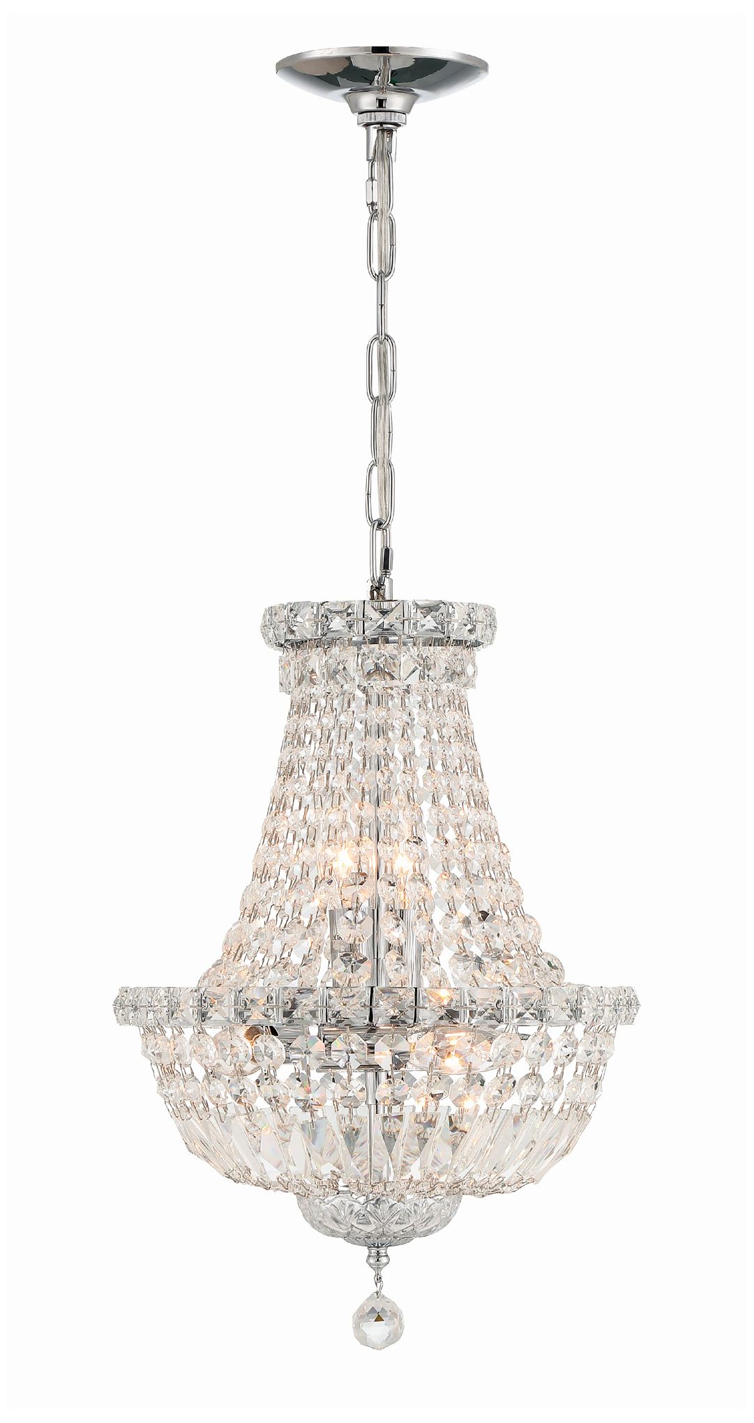 Crystorama Roslyn Chrome Collection