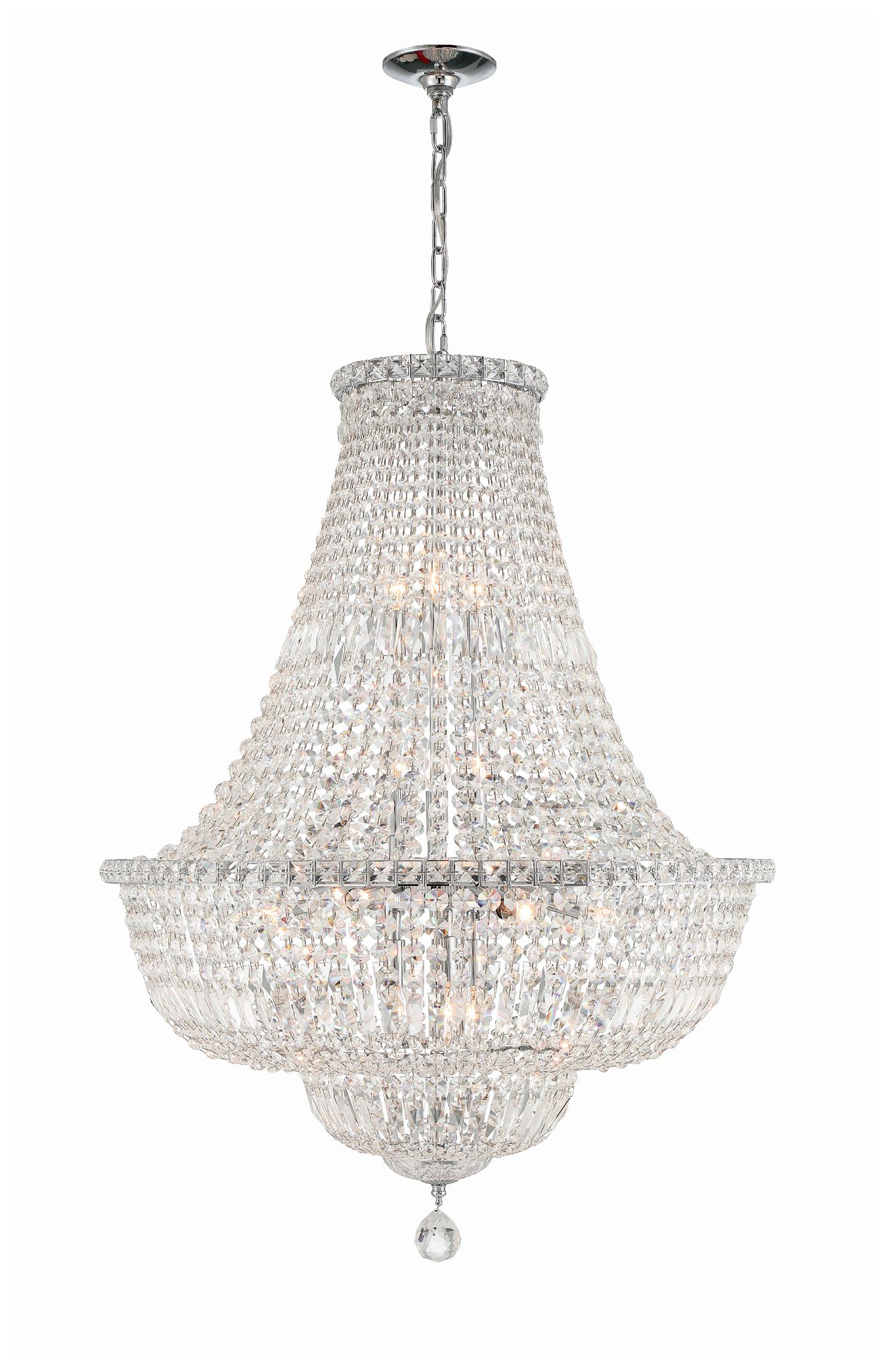 Crystorama Roslyn Chrome Collection