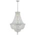 Crystorama Rosyln 22"W Polished Chrome Crystal Chandelier