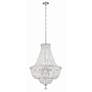 3_Crystorama Rosyln 22"W Polished Chrome Crystal Chandelier more views