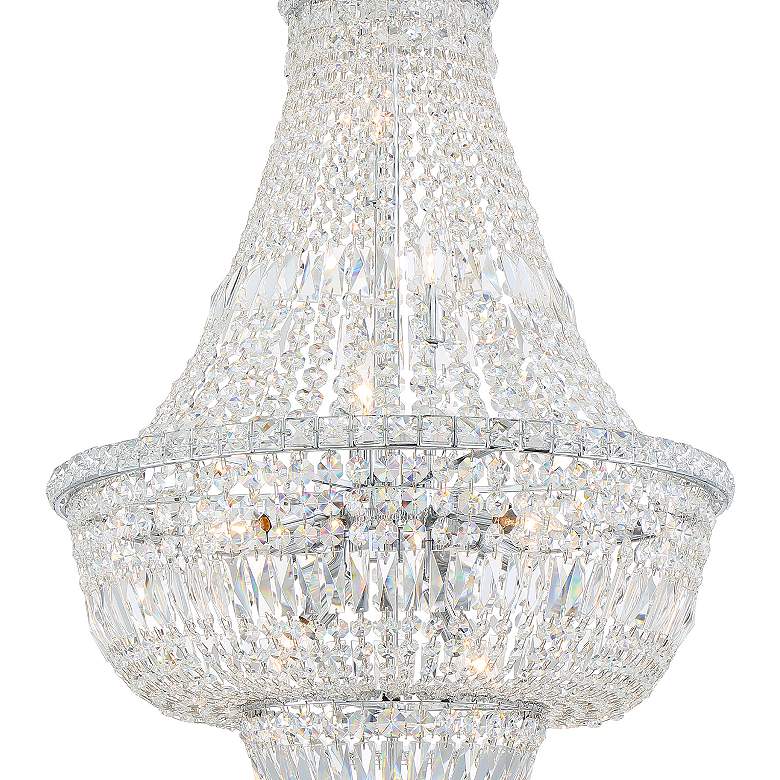 Image 5 Crystorama Rosyln 22"W Polished Chrome Crystal Chandelier more views