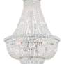 5_Crystorama Rosyln 22"W Polished Chrome Crystal Chandelier more views