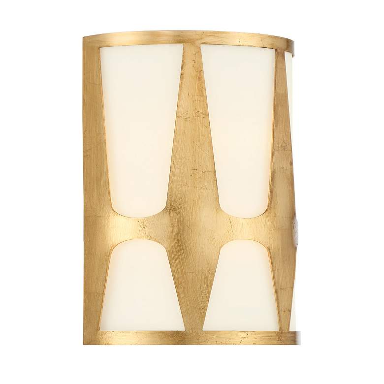 Image 2 Crystorama Royston 17 3/4" High Antique Gold ADA Wall Sconce more views