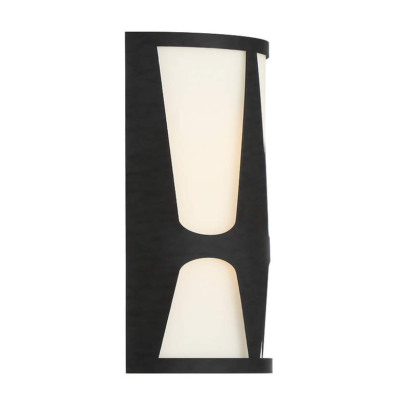 Image 4 Crystorama Royston 17 3/4" High Black ADA Wall Sconce more views