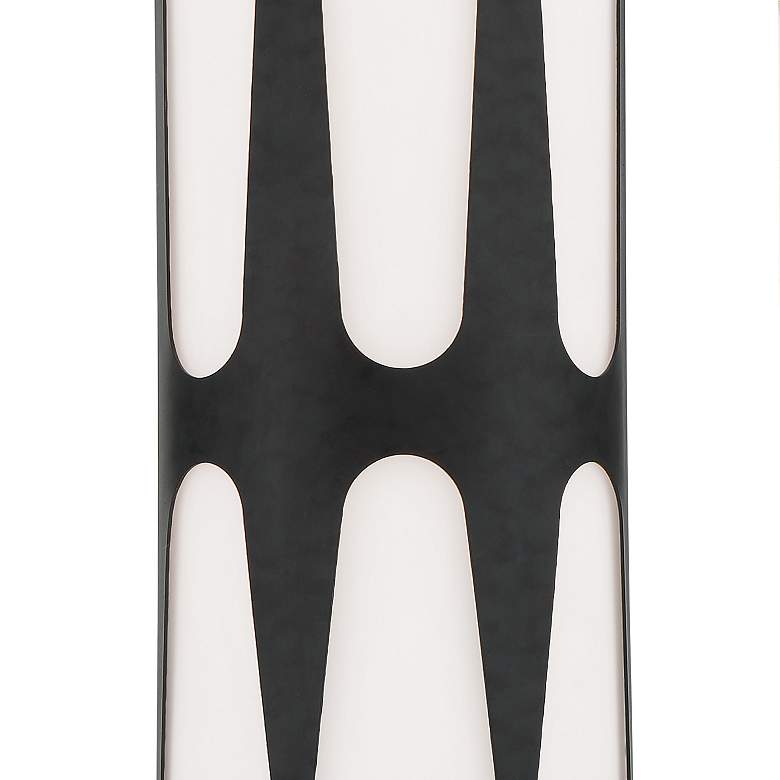 Image 5 Crystorama Royston 17 3/4" High Black ADA Wall Sconce more views