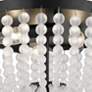 4_Crystorama Rylee 12 1/2" Wide Matte Black Ceiling Light more views