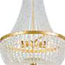 5_Crystorama Rylee 18" Wide Antique Gold Chandelier more views