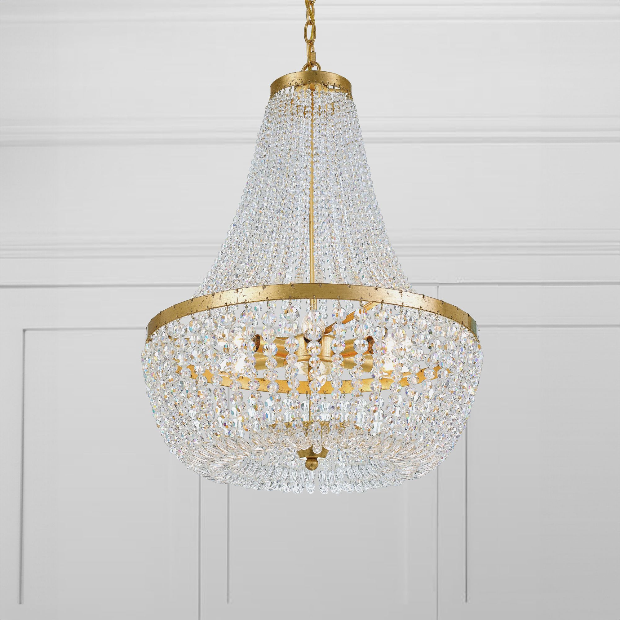 Crystorama Rylee Gold Collection