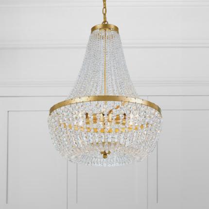Crystorama Rylee Gold Collection