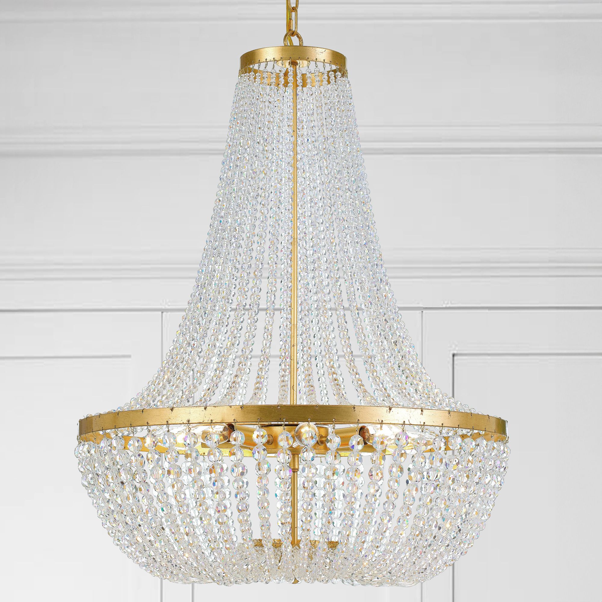 Crystorama Rylee Gold Collection