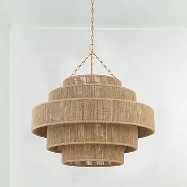 Crystorama Shyla 32" Wide Gold Leaf 20-Light Drum Chandelier