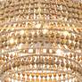 6_Crystorama Silas 30" Wide 8-Light Modern Jute Wood Bead Chandelier more views