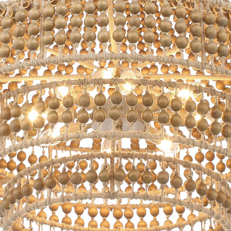 Image 6 Crystorama Silas 30"W Burnished Silver 8-Light Chandelier more views