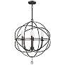 2_Crystorama Solaris 22 1/2" English Bronze 6-Light Sphere Chandelier