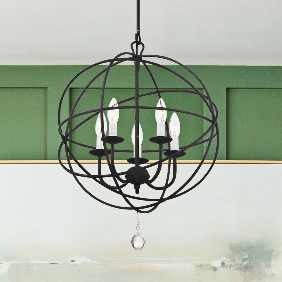 Crystorama Solaris Black Collection