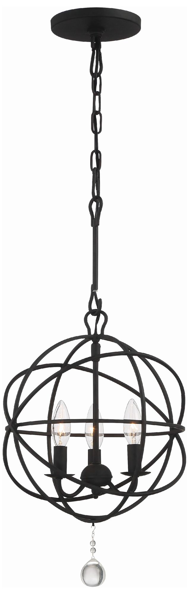 Crystorama Solaris Black Collection