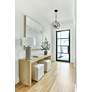 7_Crystorama Solaris English Bronze 12" Wide Pendant Light more views