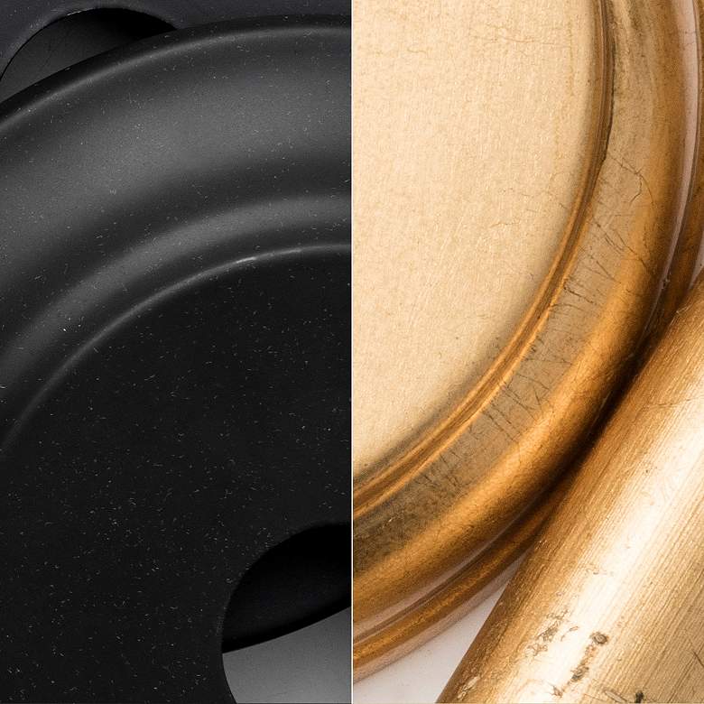 Image 7 Crystorama Soto 12" Wide Antique Brass Matte Black Modern Dome Pendant more views