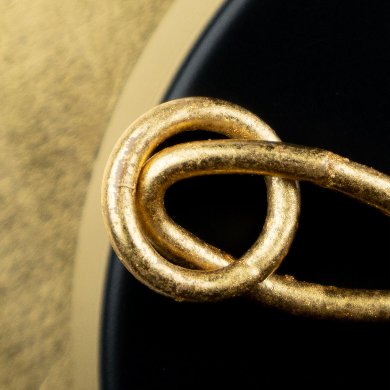 Crystorama Soto 23 1/2" Gold and Matte Black Modern Dome Pendant