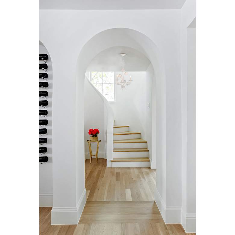 Image 5 Crystorama Southport 14" Wide Wet White 3-Light Chandelier more views